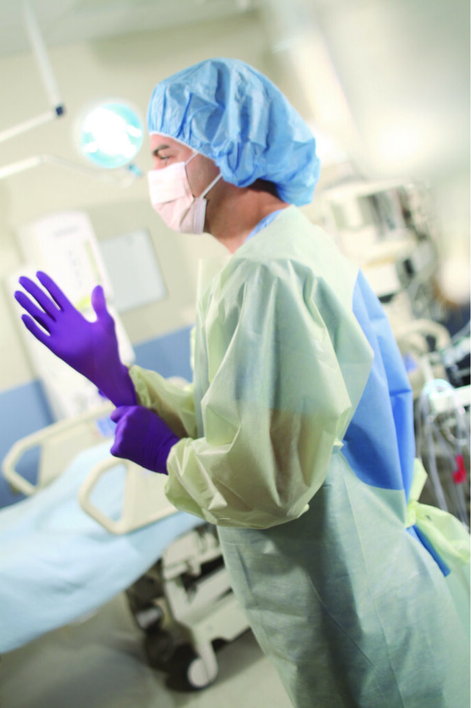 HALYARD PURPLE NITRILE Exam Gloves - 4