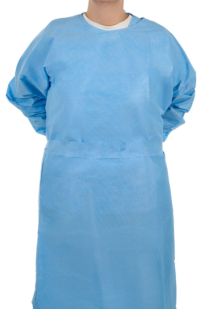Secure the gown